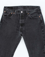 Vintage Levi's 501 Grey Stone Wash Denim Jeans - W32 L26