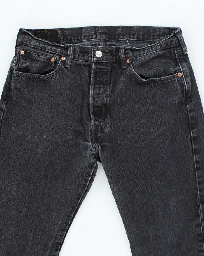Vintage Levi's 501 Grey Stone Wash Denim Jeans - W32 L26