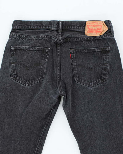 Vintage Levi's 501 Grey Stone Wash Denim Jeans - W32 L26