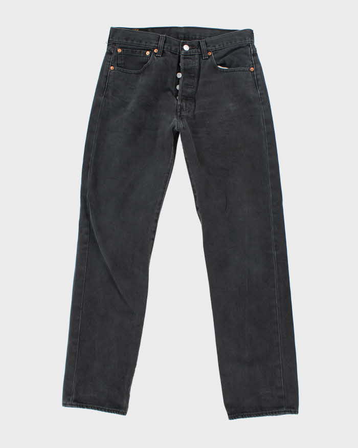 Vintage Levi's 501 Grey Stone Wash Denim Jeans - W30 L29
