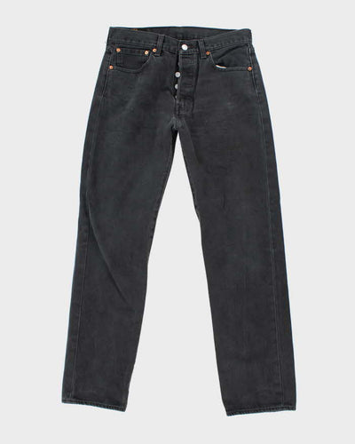 Vintage Levi's 501 Grey Stone Wash Denim Jeans - W30 L29