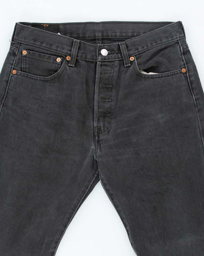 Vintage Levi's 501 Grey Stone Wash Denim Jeans - W30 L29