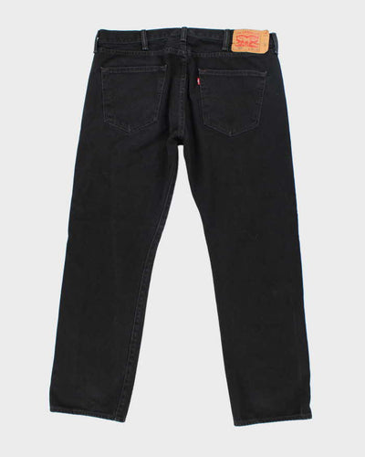 Vintage Levi's 501 Black Dark Wash Denim Jeans - W36 L29