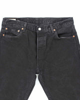 Vintage Levi's 501 Black Dark Wash Denim Jeans - W34 L30
