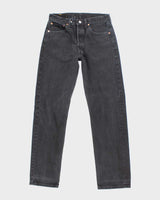 Vintage Levi's 501 Black Dark Wash Denim Jeans - W28 L30