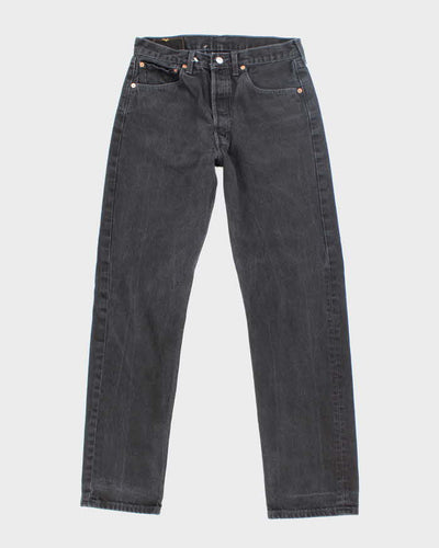 Vintage Levi's 501 Black Dark Wash Denim Jeans - W28 L30