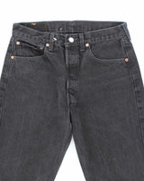 Vintage Levi's 501 Black Dark Wash Denim Jeans - W28 L30