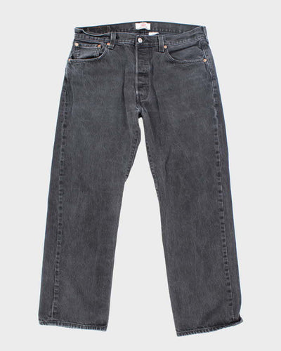 Vintage Levi's 501 Black Dark Wash Denim Jeans - W34 L29