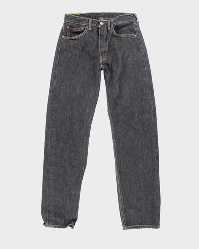 Vintage Levi's 501 Black Dark Wash Denim Jeans - W28 L31