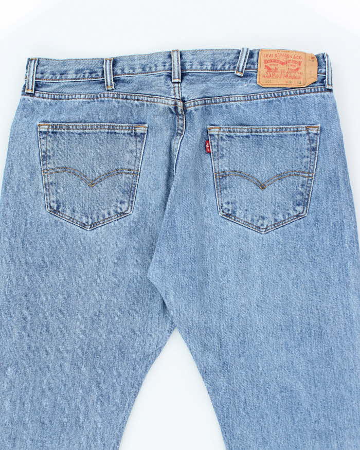 Vintage Levi's 501 Blue Light Wash Denim Jeans - W36 L30