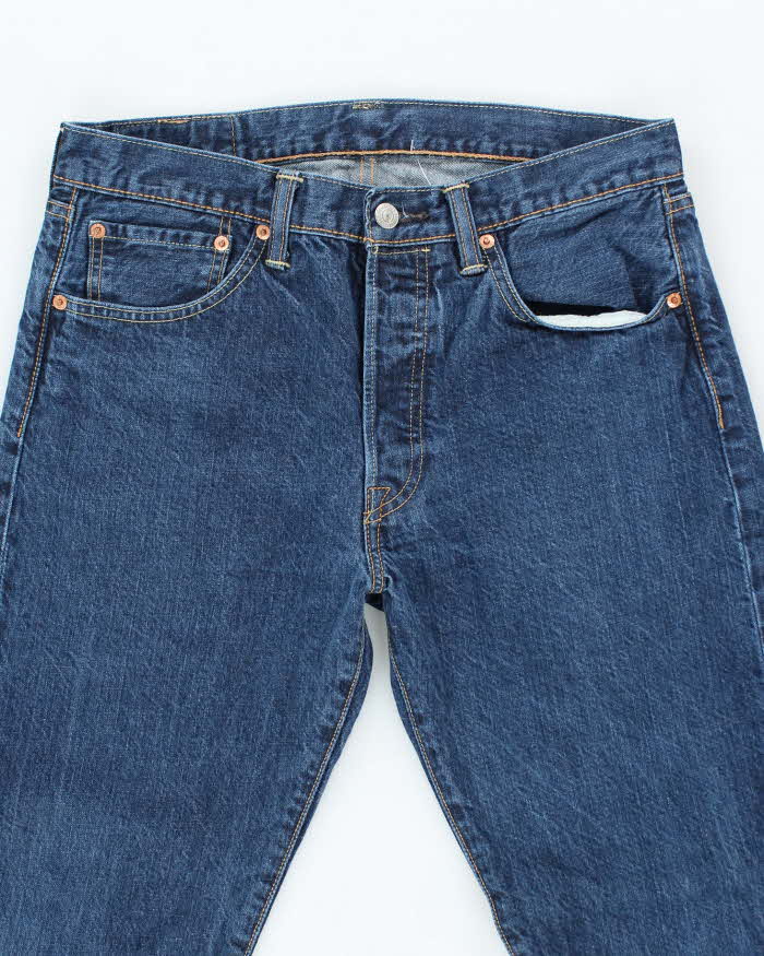 Vintage Levi's 501 Blue Medium Wash Denim Jeans - W30 L30