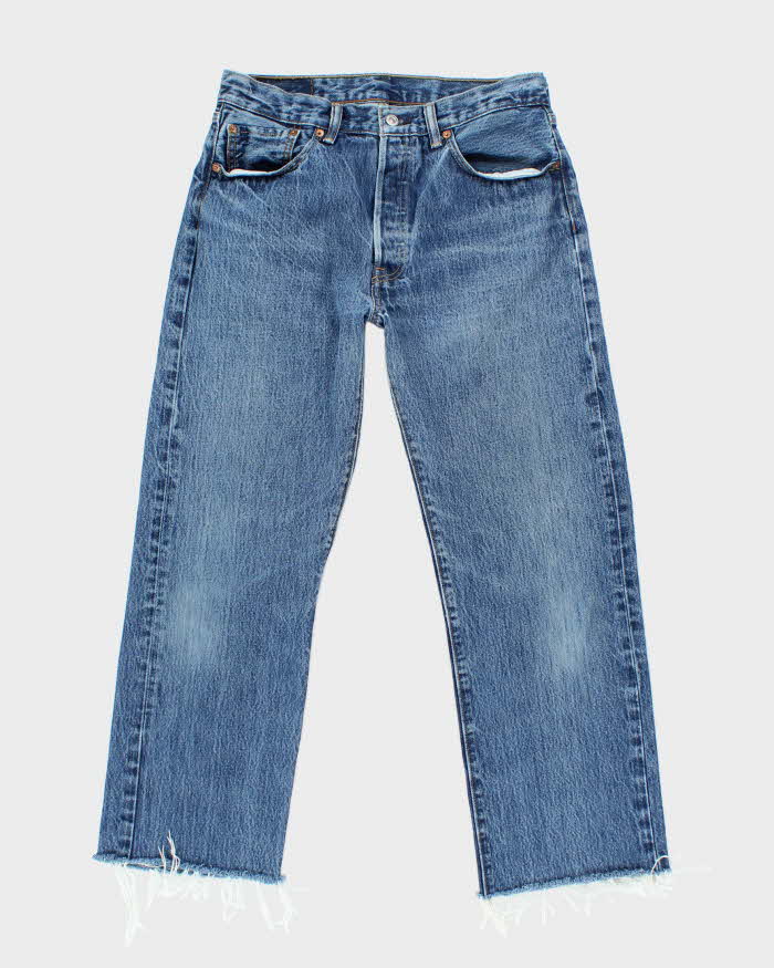 Vintage Levi's 501 Blue Medium Wash Denim Jeans - W30 L26