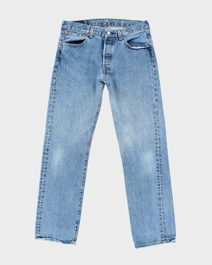 Vintage Levi's 501 Blue Medium Wash Denim Jeans - W32 L29