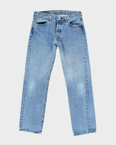 Vintage Levi's 501 Blue Medium Wash Denim Jeans - W32 L29