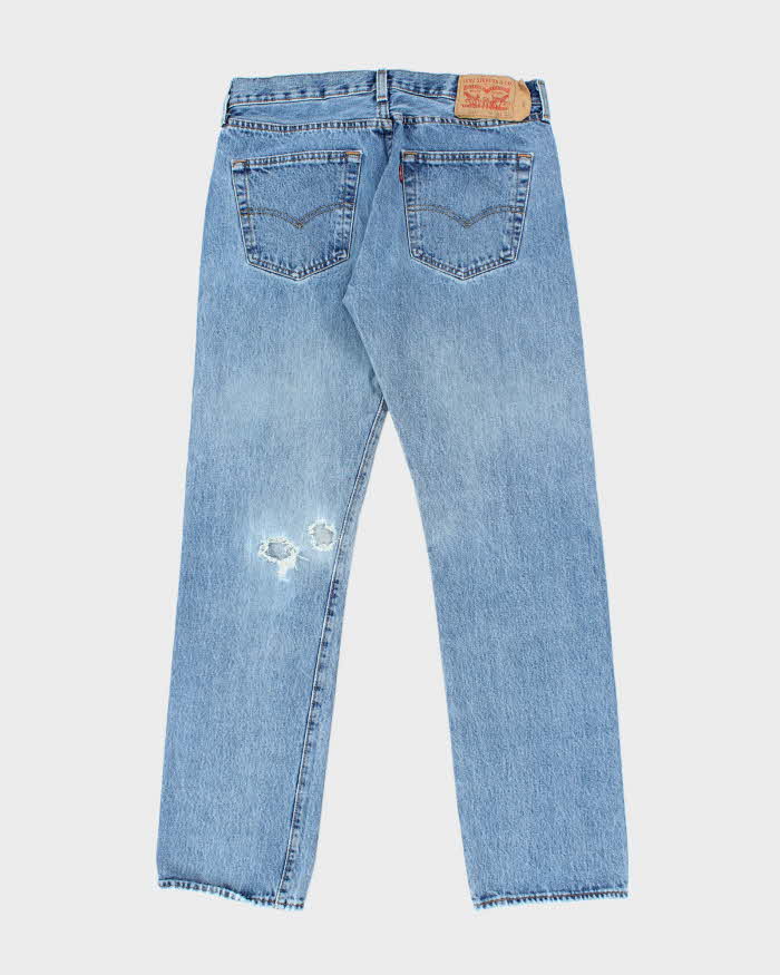 Vintage Levi's 501 Blue Medium Wash Denim Jeans - W32 L29