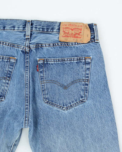 Vintage Levi's 501 Blue Medium Wash Denim Jeans - W32 L29