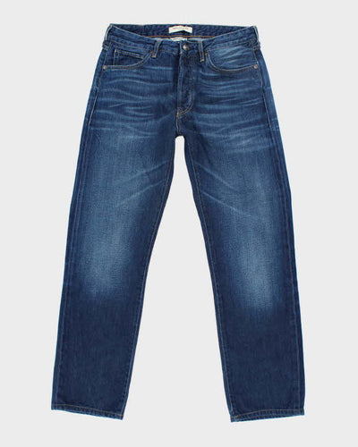 Vintage Levi's Blue Dark Wash Denim Jeans - W30 L29