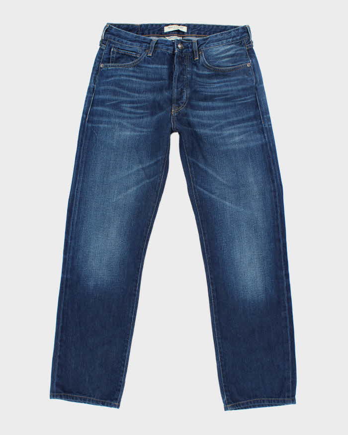 Vintage Levi's Blue Dark Wash Denim Jeans - W30 L29