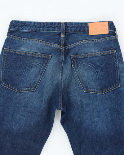 Vintage Levi's Blue Dark Wash Denim Jeans - W30 L29