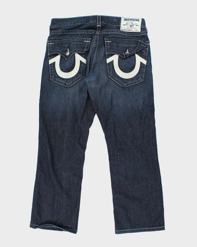 Vintage Y2K True Religion Dark Wash Relaxed Fit Jeans - W33 L27