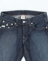 Vintage Y2K True Religion Dark Wash Relaxed Fit Jeans - W33 L27