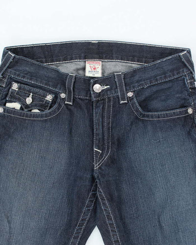 Vintage Y2K True Religion Dark Wash Relaxed Fit Jeans - W33 L27