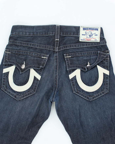 Vintage Y2K True Religion Dark Wash Relaxed Fit Jeans - W33 L27