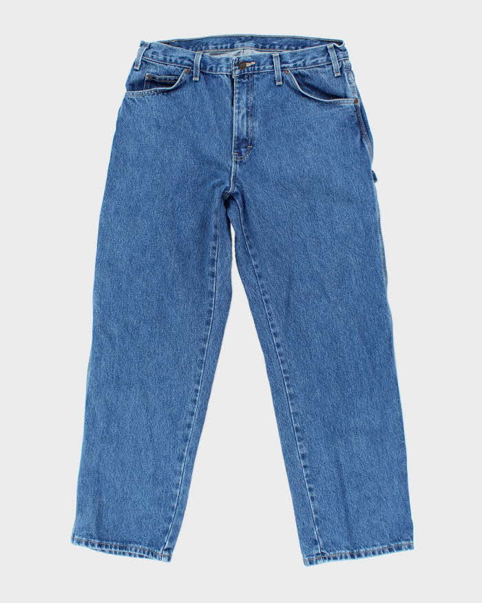 Vintage Dickies Dark Wash Workwear Carpenter Jeans - W34 L30