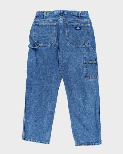 Vintage Dickies Dark Wash Workwear Carpenter Jeans - W34 L30