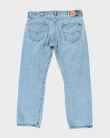 Vintage 90's Levi's 501 Light Wash Denim Jeans - W34 L27