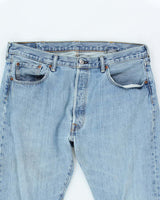 Vintage 90's Levi's 501 Light Wash Denim Jeans - W34 L27