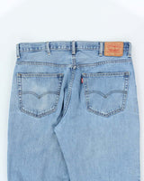 Vintage 90's Levi's 550 Light Wash Denim Jeans - W34 L30
