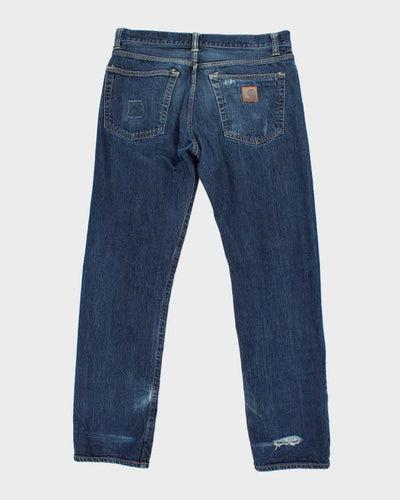 Vintage Carhartt Dark Wash Relaxed Fit Denim Jeans - W33 L30