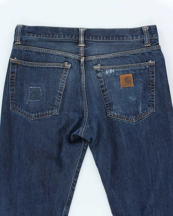 Vintage Carhartt Dark Wash Relaxed Fit Denim Jeans - W33 L30