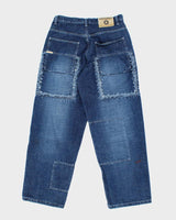 Vintage 2000's South Pole Ultra Baggy Double Knee Textured Jeans - W30 L29