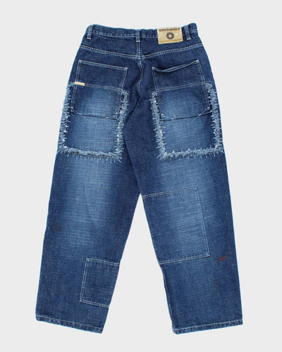 Vintage 2000's South Pole Ultra Baggy Double Knee Textured Jeans - W30 L29