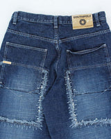 Vintage 2000's South Pole Ultra Baggy Double Knee Textured Jeans - W30 L29