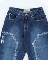 Vintage 2000's South Pole Ultra Baggy Double Knee Textured Jeans - W30 L29