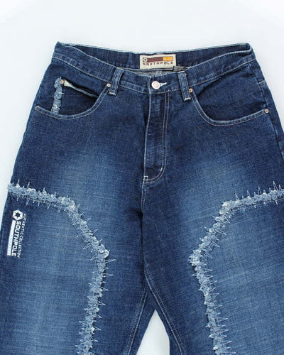 Vintage 2000's South Pole Ultra Baggy Double Knee Textured Jeans - W30 L29