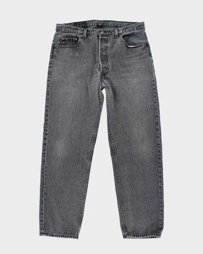 Vintage 90's Levi's 501 Grey Stone Wash Jeans - W34 L28