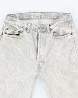 Vintage 90's Levi's 501 Grey Acid Wash Jeans - W31 L27