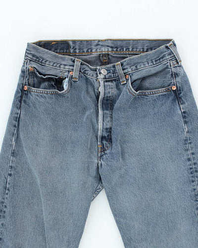 Vintage 90's Levi's 501 Blue Medium Wash Jeans - W28 L25