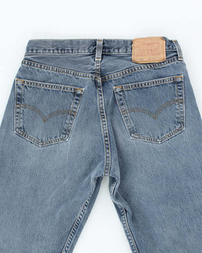 Vintage 90's Levi's 501 Blue Medium Wash Jeans - W28 L25