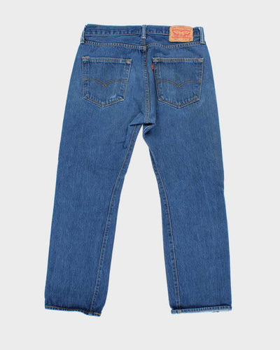 Vintage 90's Levi's 501 Blue Dark Wash Jeans - W31 L26