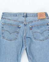 Vintage 90's Levi's 501 Blue Mid Wash Jeans - W34 L29