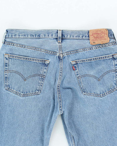 Vintage 90's Levi's 501 Blue Mid Wash Jeans - W34 L29