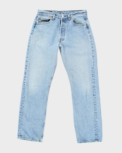Vintage 90's Levi's 501 Blue Mid Wash Jeans - W30 L29