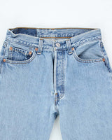 Vintage 90's Levi's 501 Blue Mid Wash Jeans - W26 L29