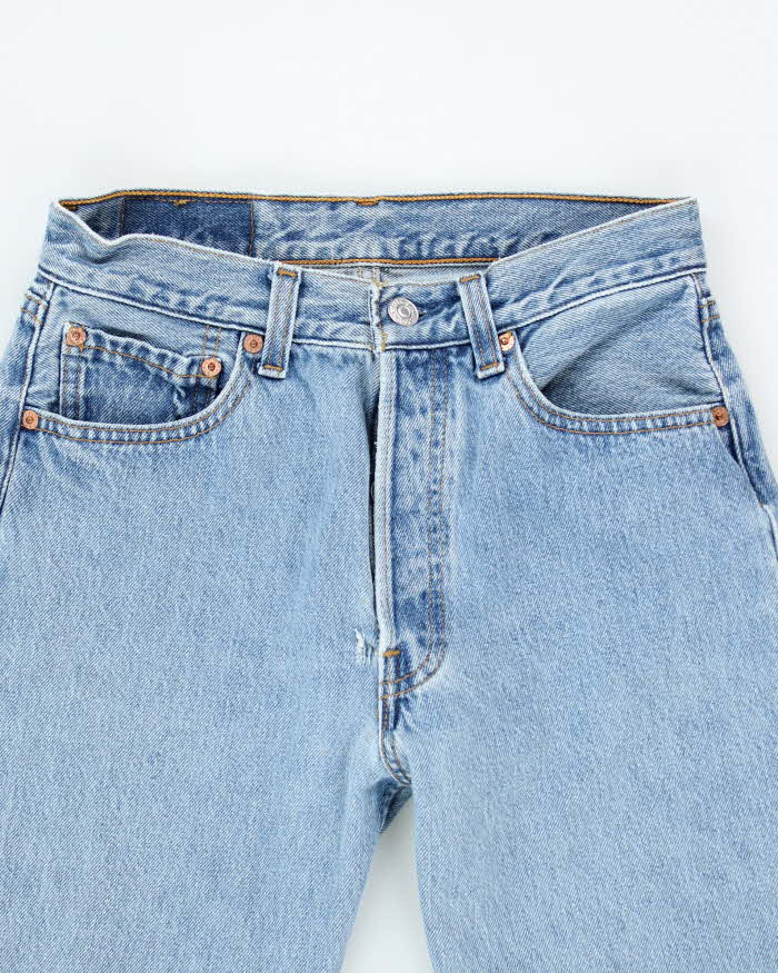 Vintage 90's Levi's 501 Blue Mid Wash Jeans - W26 L29