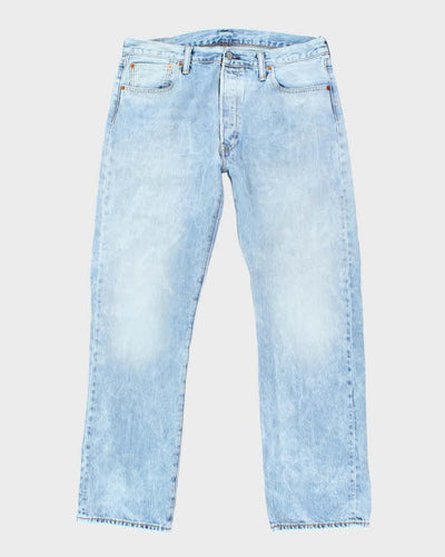 Vintage 90's Levi's 501 Blue Acid Wash Jeans - W34 L30
